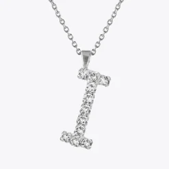 Caroline Svedbom Letter Necklace I/Crystal Cheap