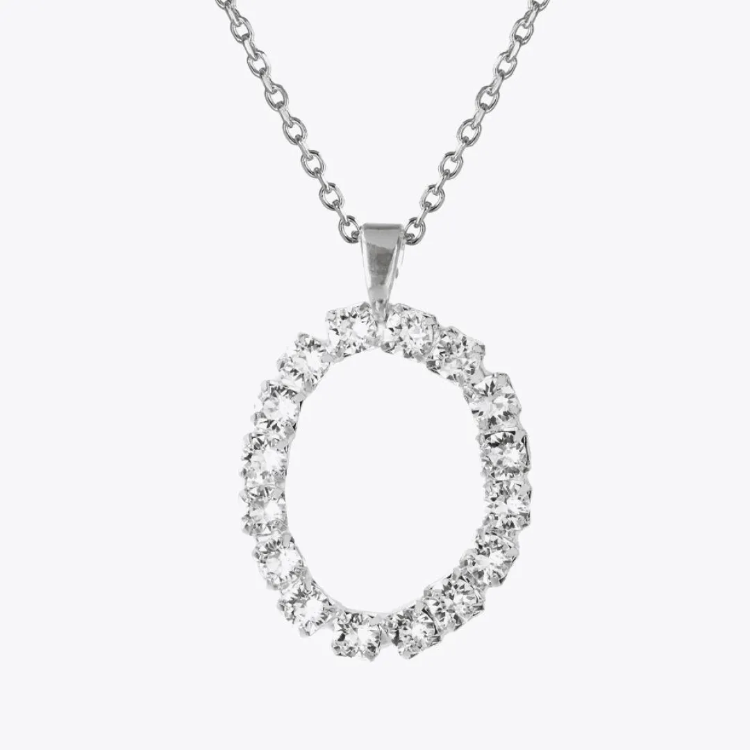 Caroline Svedbom Letter Necklace O/Crystal Flash Sale