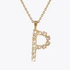 Caroline Svedbom Letter Necklace P/Crystal Cheap