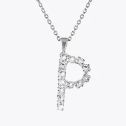 Caroline Svedbom Letter Necklace P/Crystal Cheap