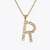 Caroline Svedbom Letter Necklace R/Crystal Flash Sale