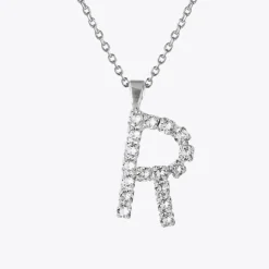 Caroline Svedbom Letter Necklace R/Crystal Flash Sale