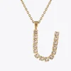 Caroline Svedbom Letter Necklace U/Crystal Cheap