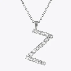 Caroline Svedbom Letter Necklace Z/Crystal Fashion
