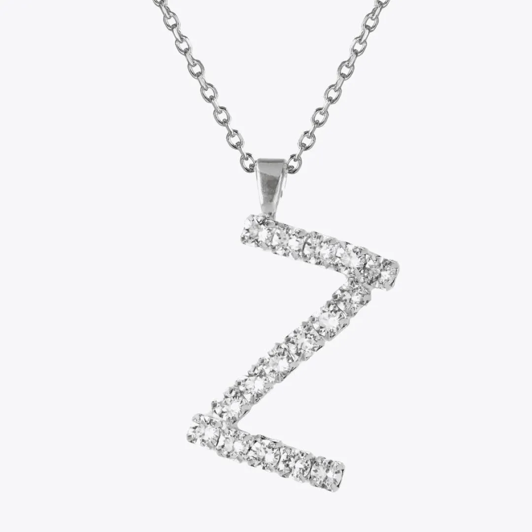 Caroline Svedbom Letter Necklace Z/Crystal Fashion