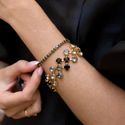 Caroline Svedbom Livia Bracelet/Black Combo Flash Sale
