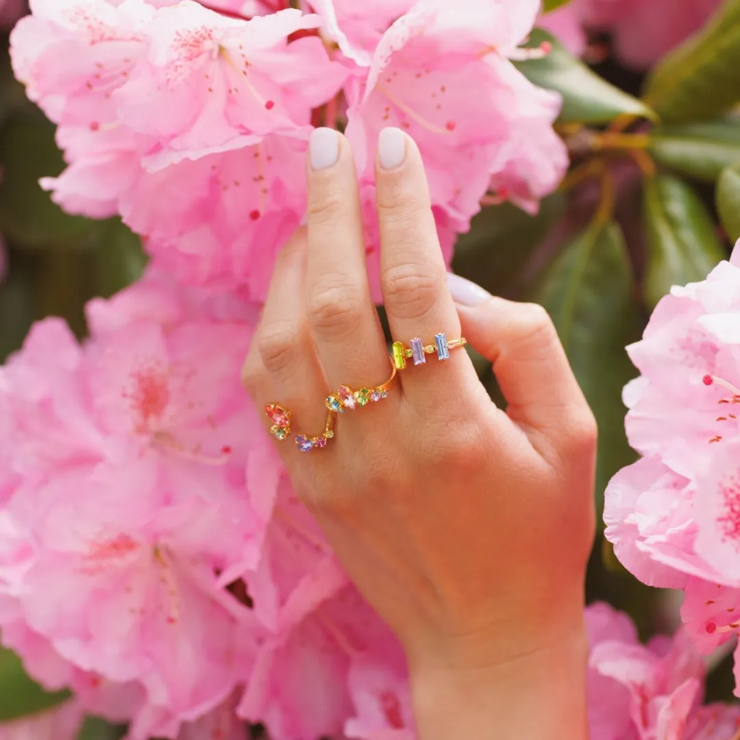 Caroline Svedbom Luna Ring/Pastel Combo Best Sale