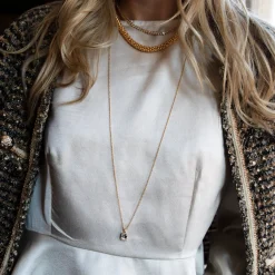 Caroline Svedbom Lydia Long Necklace Crystal Store