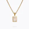 Caroline Svedbom Lydia Long Necklace Golden Shadow Clearance