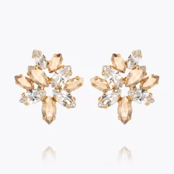 Caroline Svedbom Melia Earcuff/Crystal/Golden Shadow Flash Sale