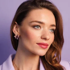 Caroline Svedbom Melia Earcuff/Violet Combo Best