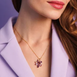 Caroline Svedbom Melia Necklace/Violet Combo Store