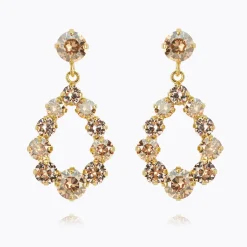 Caroline Svedbom Mini Delia Earrings/Golden Combo Cheap