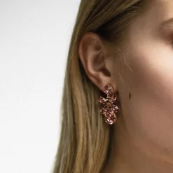 Caroline Svedbom Mini Dione Earrings Vintage Rose Discount