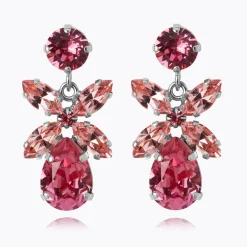 Caroline Svedbom Mini Dione Earrings Light Rose + Rose Fashion