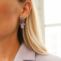 Caroline Svedbom Mini Dione Earrings Violet + Iris Cheap