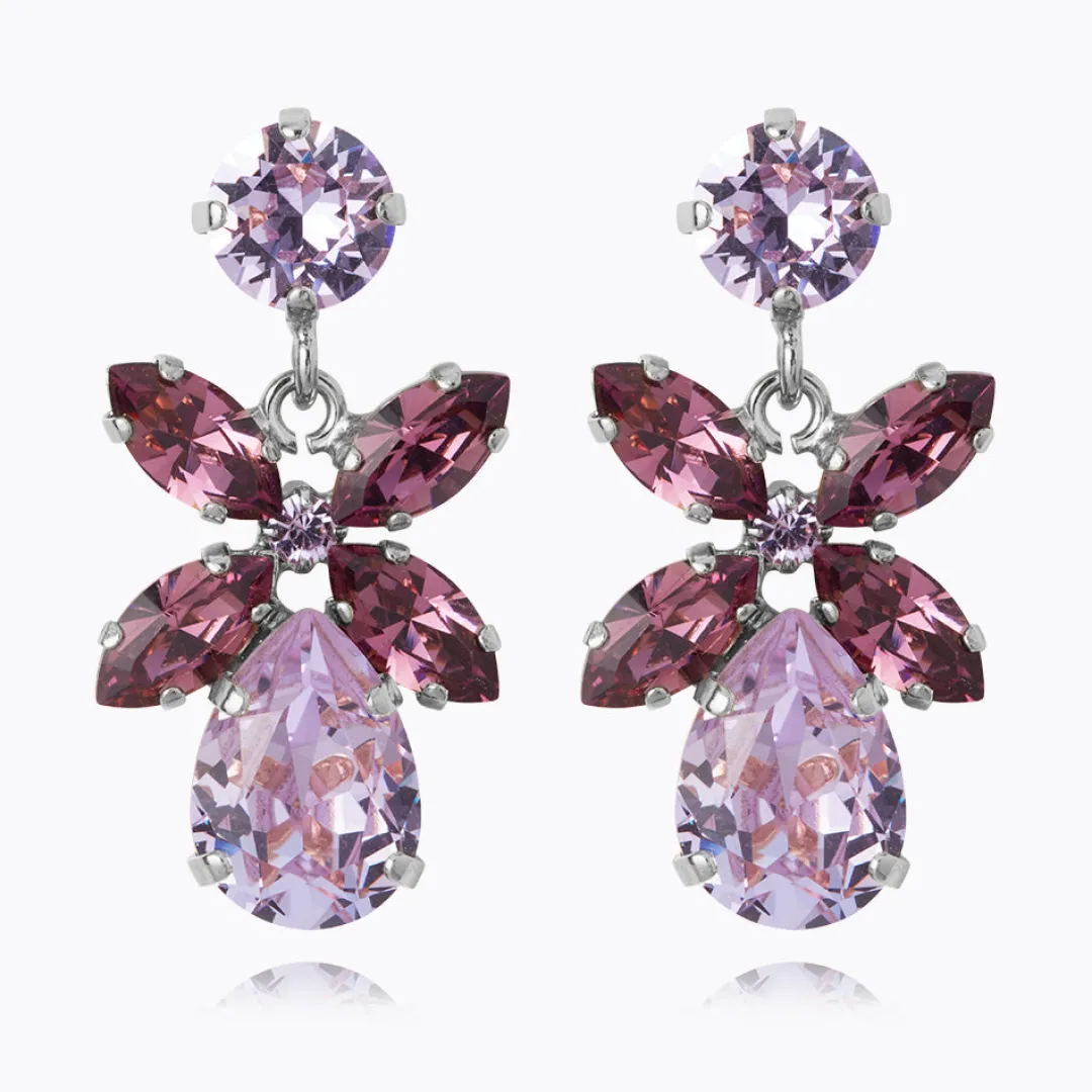 Caroline Svedbom Mini Dione Earrings Violet + Iris Cheap