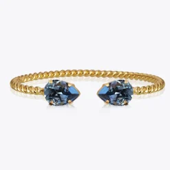 Caroline Svedbom Mini Drop Bracelet Denim Blue Store
