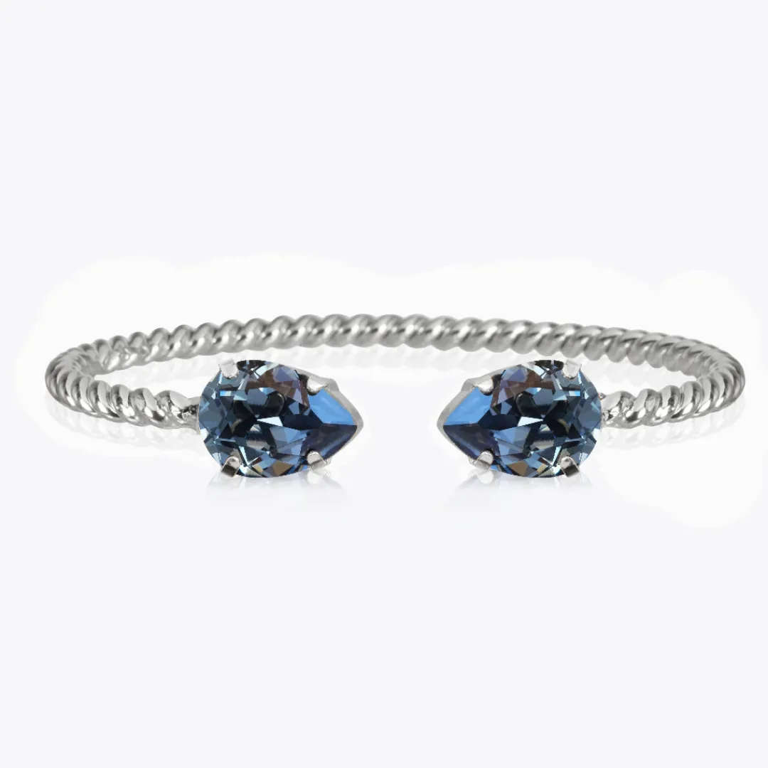 Caroline Svedbom Mini Drop Bracelet Denim Blue Store