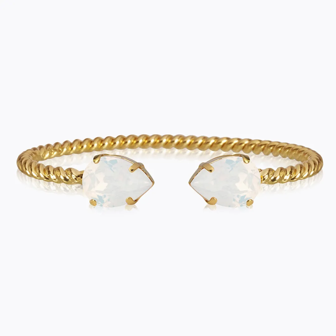 Caroline Svedbom Mini Drop Bracelet White Opal Flash Sale