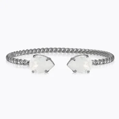 Caroline Svedbom Mini Drop Bracelet White Opal Flash Sale