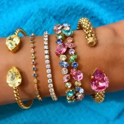 Caroline Svedbom Mini Drop Bracelet Jonquil Best Sale