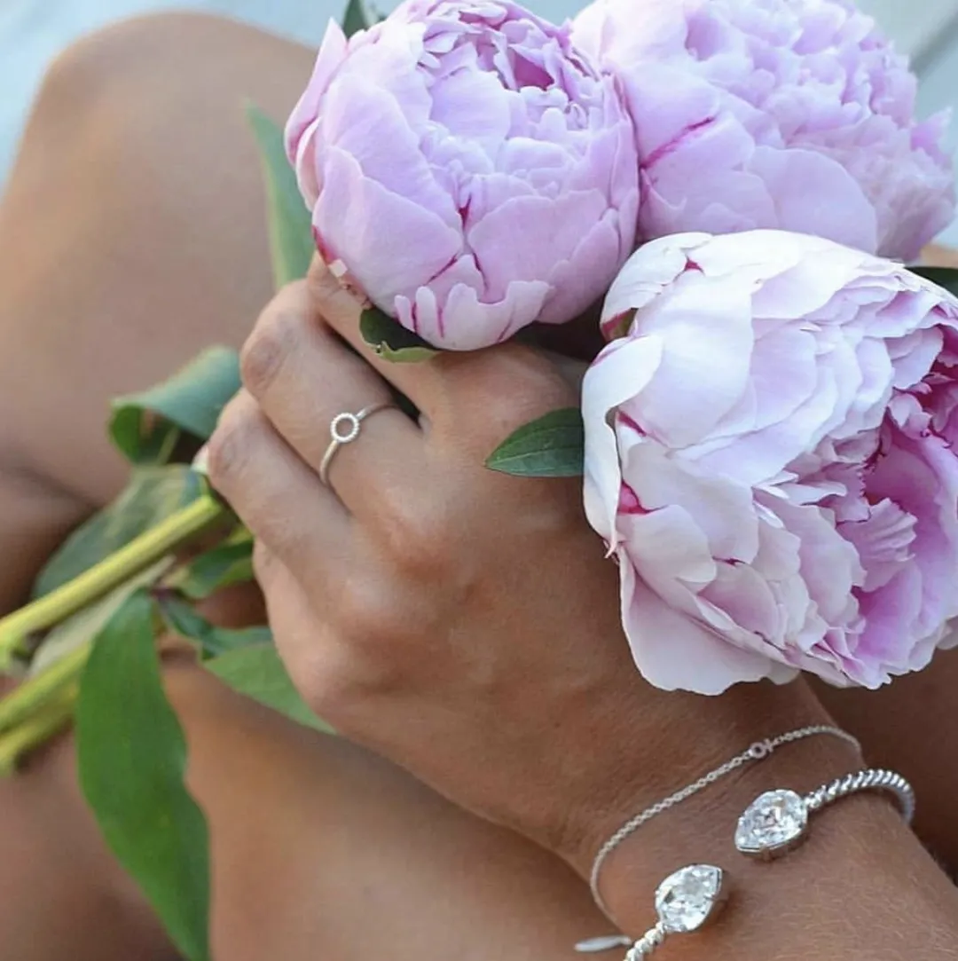 Caroline Svedbom Mini Drop Bracelet Crystal Flash Sale