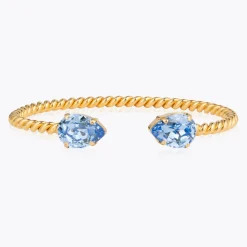 Caroline Svedbom Mini Drop Bracelet Light Sapphire Outlet