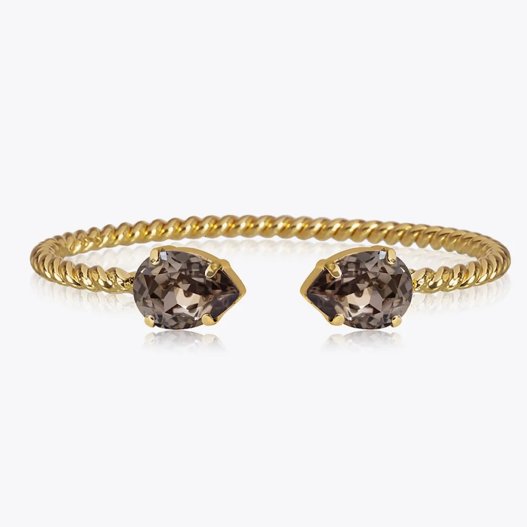 Caroline Svedbom Mini Drop Bracelet Greige Online