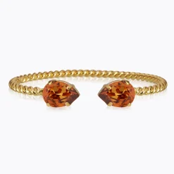 Caroline Svedbom Mini Drop Bracelet Light Amber Cheap