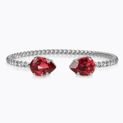 Caroline Svedbom Mini Drop Bracelet Mulberry Red Cheap