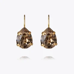 Caroline Svedbom Mini Drop Clasp Earring Greige Fashion