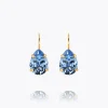 Caroline Svedbom Mini Drop Clasp Earrings Light Sapphire Fashion