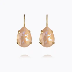 Caroline Svedbom Mini Drop Clasp Earrings Ivory Cream Delite Flash Sale