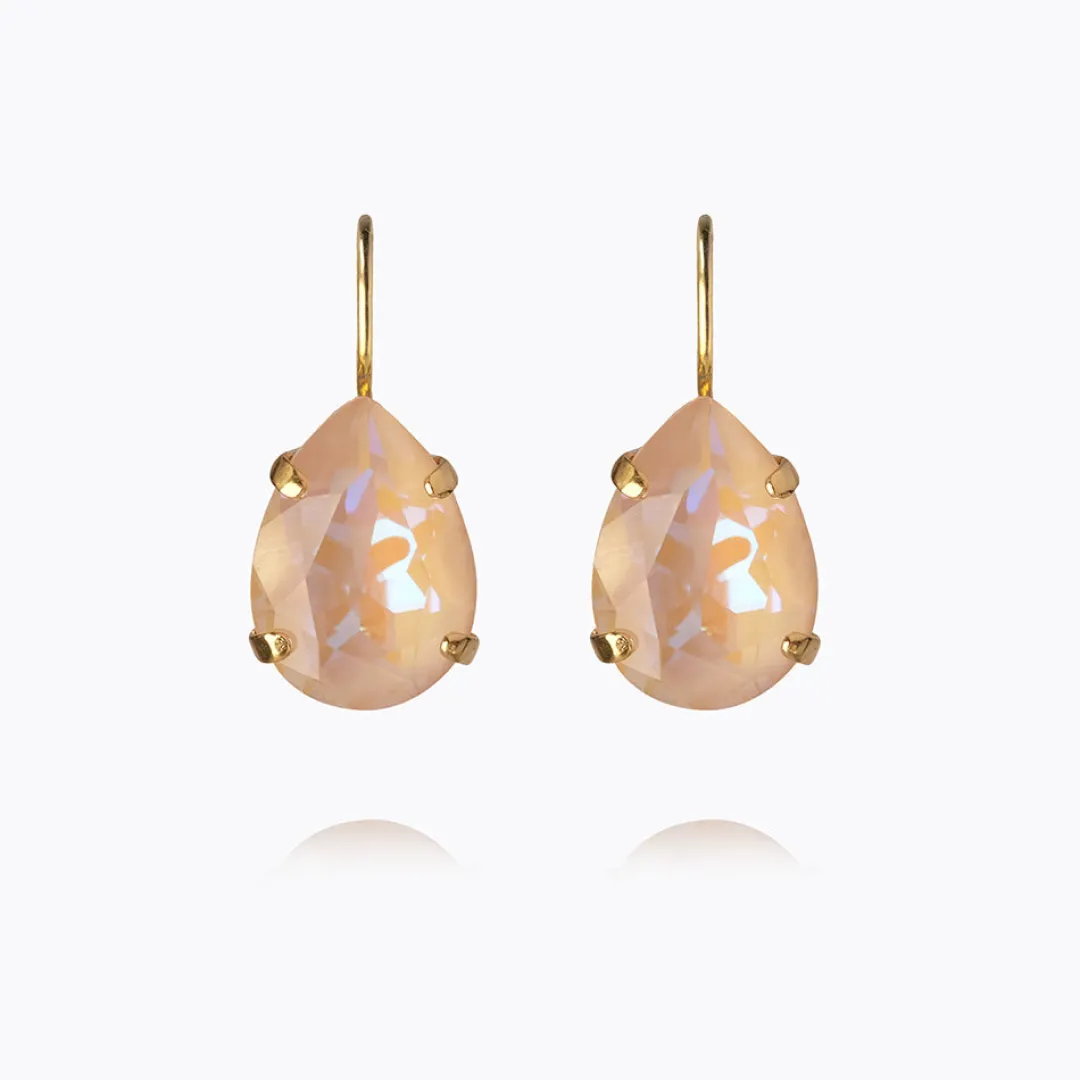 Caroline Svedbom Mini Drop Clasp Earrings Ivory Cream Delite Flash Sale