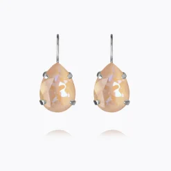 Caroline Svedbom Mini Drop Clasp Earrings Ivory Cream Delite Flash Sale