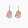 Caroline Svedbom Mini Drop Clasp Earrings Vintage Rose Online