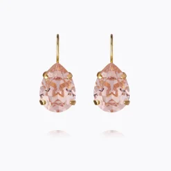 Caroline Svedbom Mini Drop Clasp Earrings Vintage Rose Online