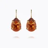 Caroline Svedbom Mini Drop Clasp Earrings Light Amber Flash Sale