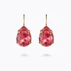 Caroline Svedbom Mini Drop Clasp Earrings Mulberry Red Cheap