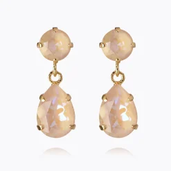 Caroline Svedbom Mini Drop Earrings Ivory Cream Delite Outlet