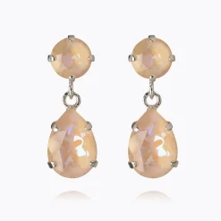 Caroline Svedbom Mini Drop Earrings Ivory Cream Delite Outlet
