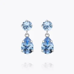 Caroline Svedbom Mini Drop Earrings Light Sapphire Cheap