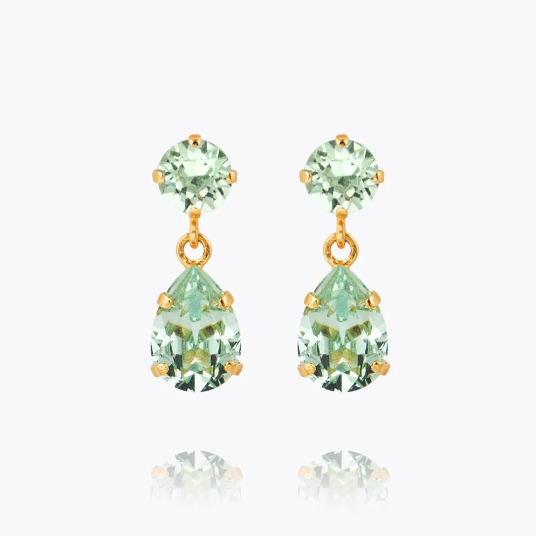 Caroline Svedbom Mini Drop Earrings Chrysolite Shop