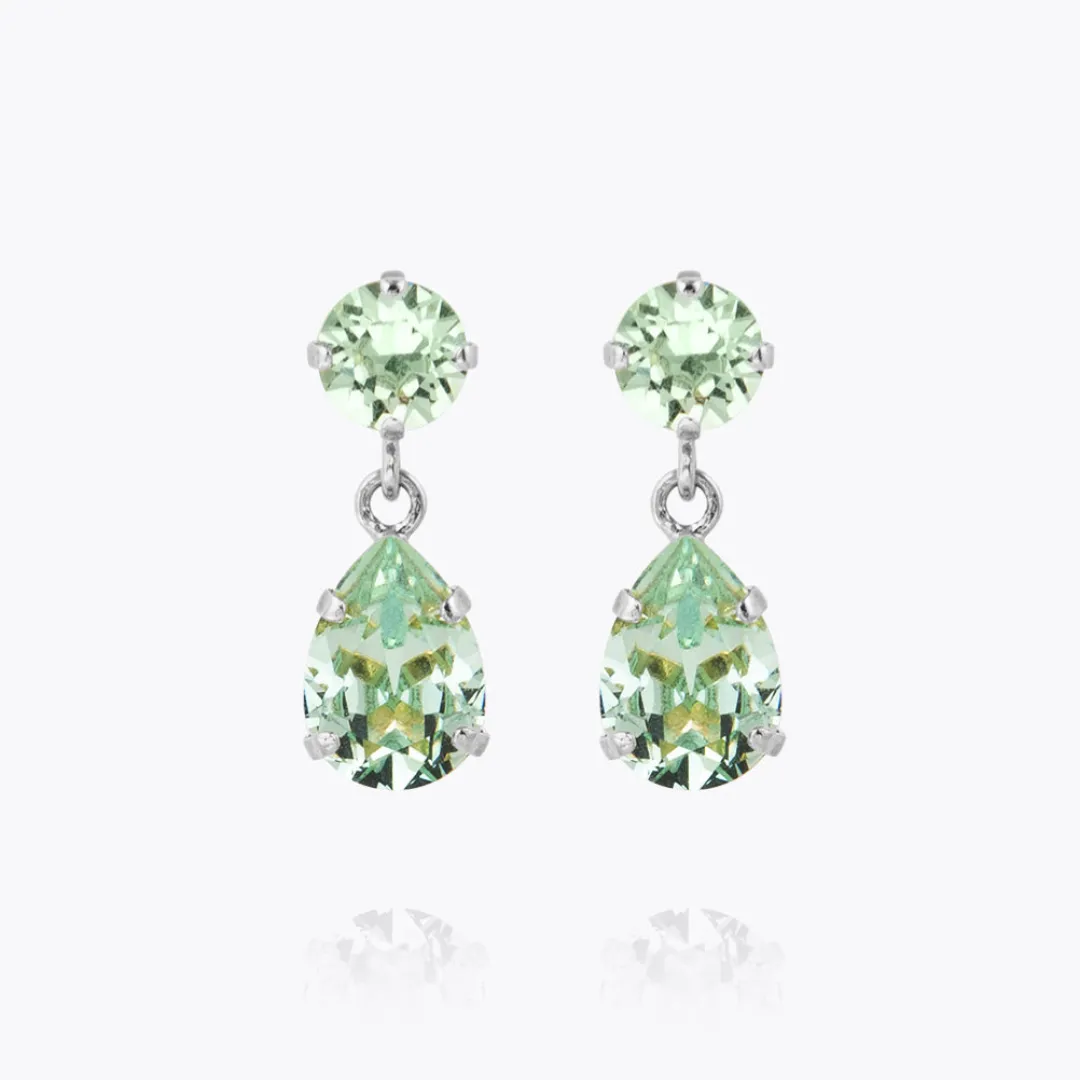 Caroline Svedbom Mini Drop Earrings Chrysolite Shop