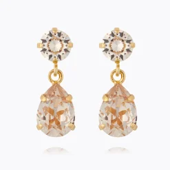 Caroline Svedbom Mini Drop Earrings Silk New
