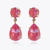 Caroline Svedbom Mini Drop Earrings Lotus Pink Delite Sale