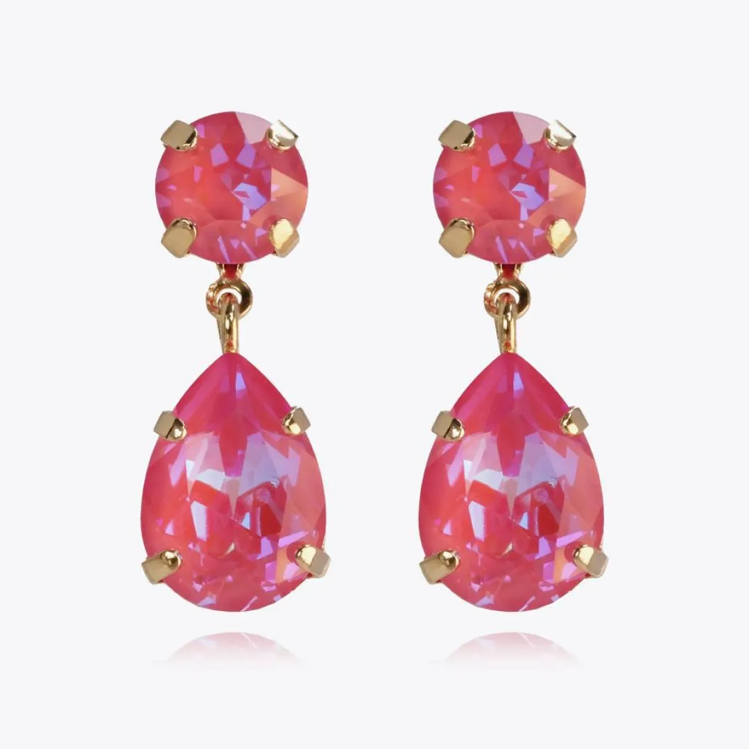 Caroline Svedbom Mini Drop Earrings Lotus Pink Delite Sale