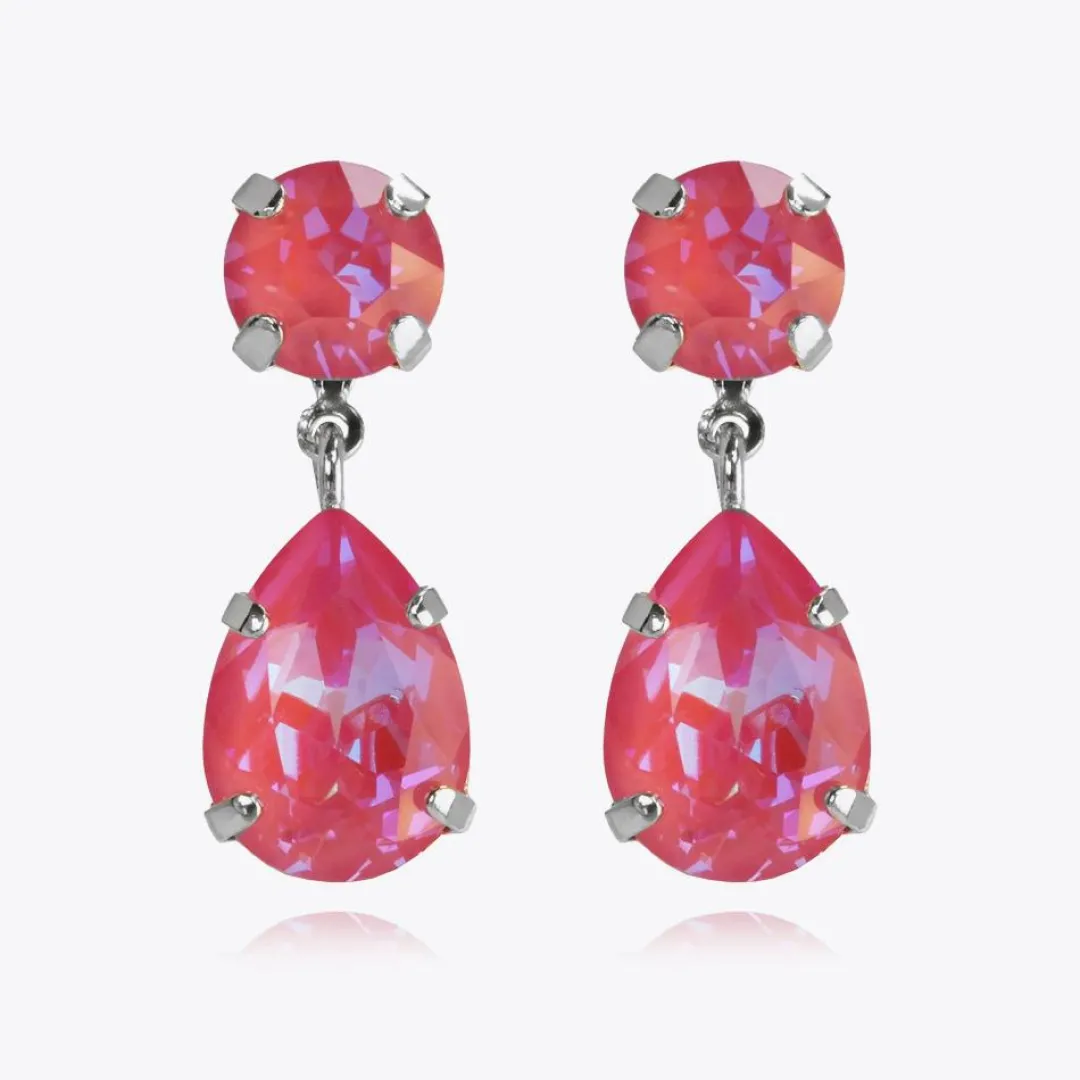 Caroline Svedbom Mini Drop Earrings Lotus Pink Delite Sale