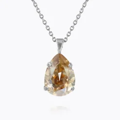 Caroline Svedbom Mini Drop Necklace Golden Shadow Outlet
